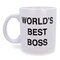 The Office Dunder Mifflin "World's Best Boss" Ceramic Mug | Holds 20 Ounces
